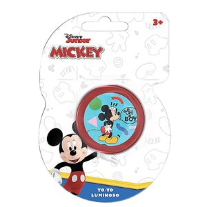 Yoyo (γιογιό) με φως mickey 13x9cm Disney - 1 τεμ.