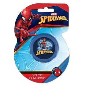 Yoyo (γιογιό) με φως spiderman 13x9cm Spiderman - 1 τεμ.