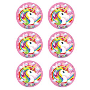 Αερόμπαλα μονόκερος 100gr 23cm ToyMarkt 91877 - 6 τεμ.