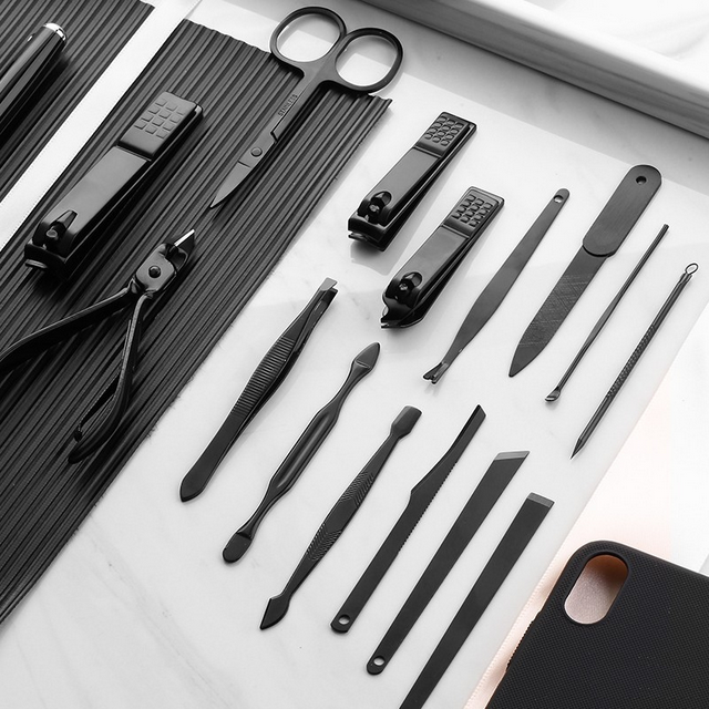 Επαγγελματικό σετ περιποίησης νυχιών σε θήκη - 1061 - 16pcs - 739013 - Image 2