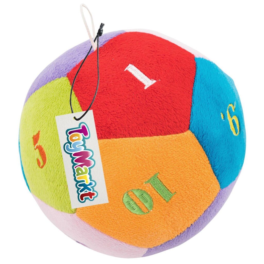 Μπεμπέ μπάλα με νούμερα 17cm ToyMarkt 941103 - 1 τεμ.