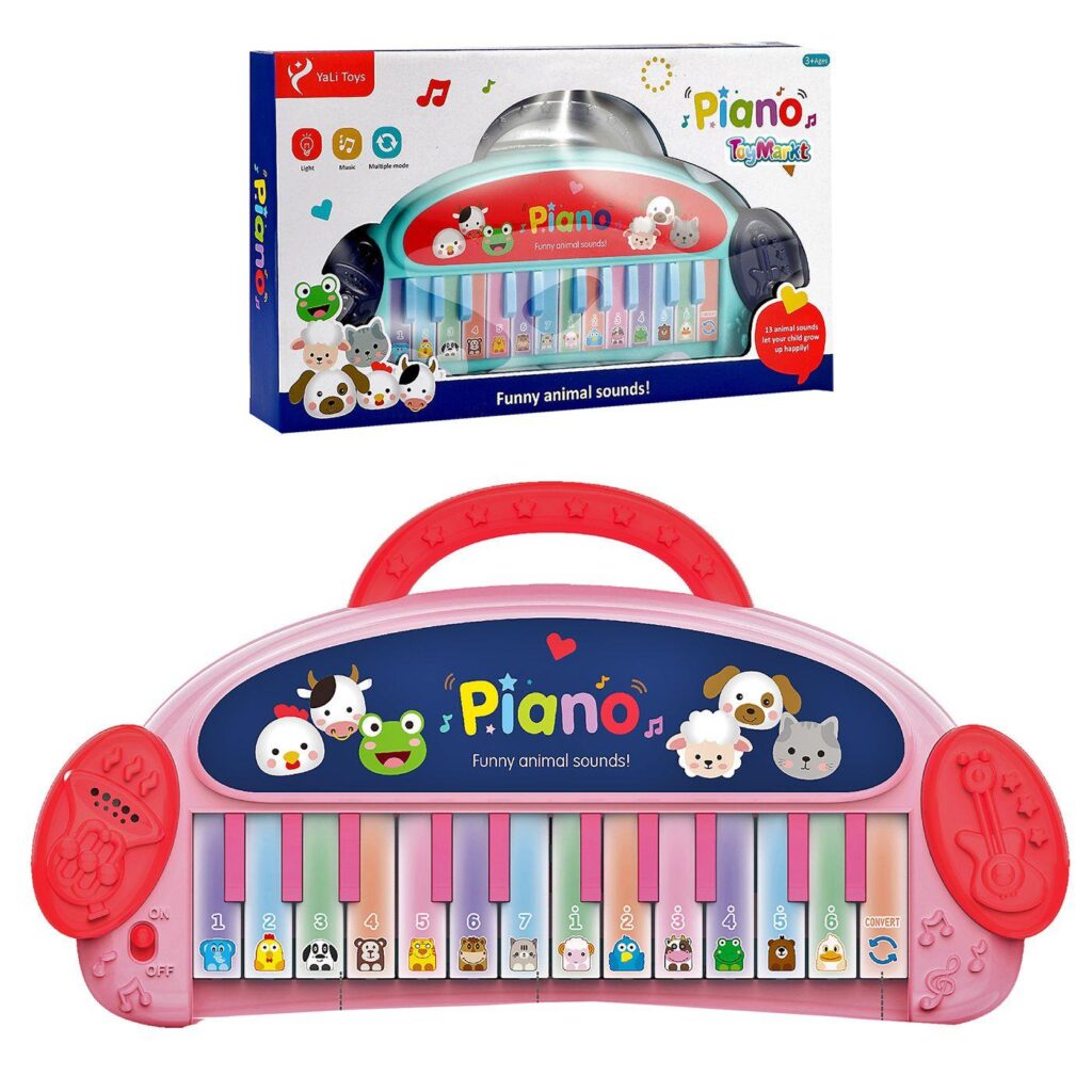 Piano funny animal sounds 35x20x5cm ToyMarkt 96167 - 1 τεμ.