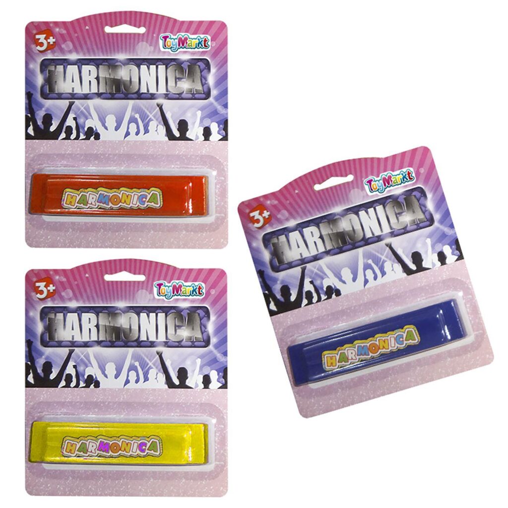 Φυσαρμόνικα 13cm σε Καρτέλα 18x16cm ToyMarkt 96114 - 1 τεμ.