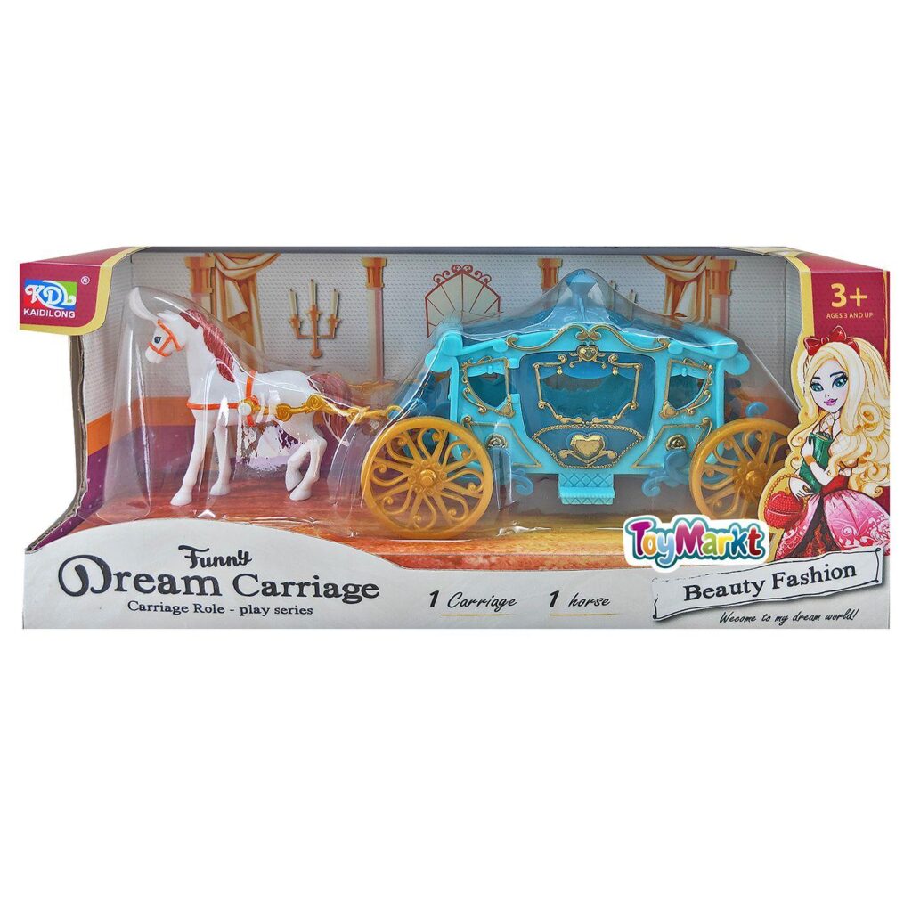 Άμαξα funny dream cariage 23x10x8cm ToyMarkt 971196 - 1 τεμ.