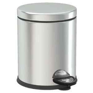 Κάδος απορριμάτων inox με πεντάλ 8l 8Lt (35x20,5cm) Homie 1011037 - 1 τεμ.