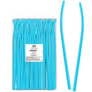 Καλαμάκια πλαστικά κυρτά επαναχρησιμοποιούμενα 50τεμ 21x0,6cm Homie 1011083 - 1 τεμ.