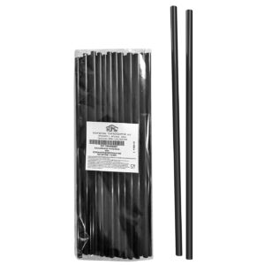 Καλαμάκια πλαστικά ίσια επαναχρησιμοποιούμενα 50τεμ 21x0,5cm Homie 1011084 - 1 τεμ.