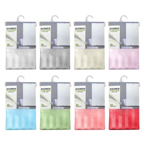 Κουρτίνα μπάνιου μονόχρωμη υφασμάτινη 180x180cm Homie 1011100 - 1 τεμ.