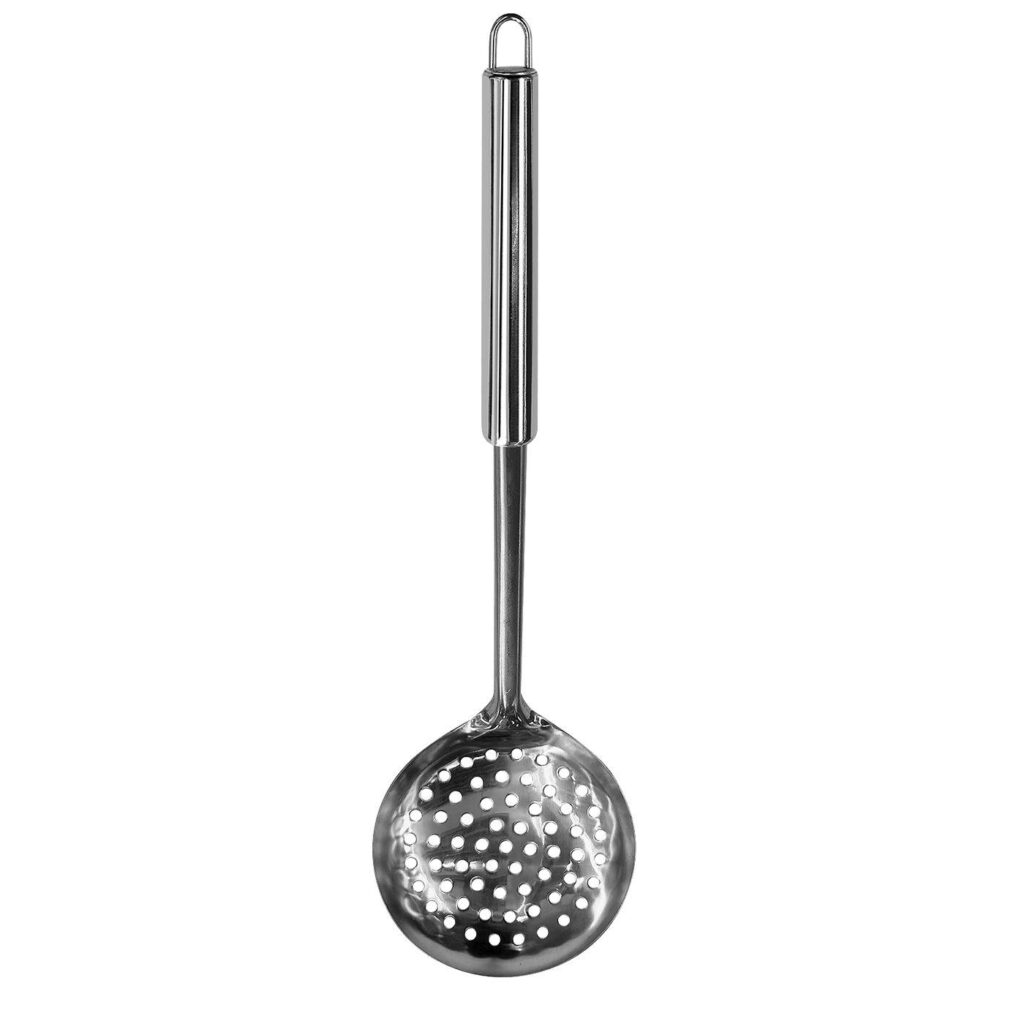 Κουτάλα Τρυπητή Inox 32x ø9,5cm Homie 10155 - 1 τεμ.