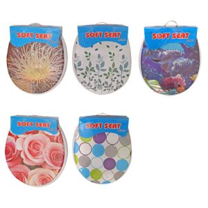 Κάθισμα λεκάνης μαλακό αθόρυβο 41x37x4cm Homie 101506 - 1 τεμ.