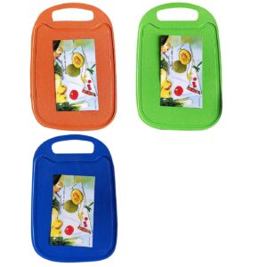 Επιφάνεια κοπής πλαστική χρωματιστή 32,5x22cm Homie 101793 - 1 τεμ.