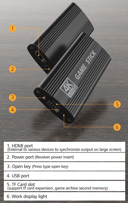 Φορητή κονσόλα παιχνιδιών - Stick - A16 - 811016 - Image 3