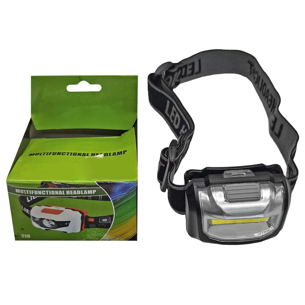 Φακός κεφαλής με led strip 6x4x3cm Homie 108481 - 1 τεμ.