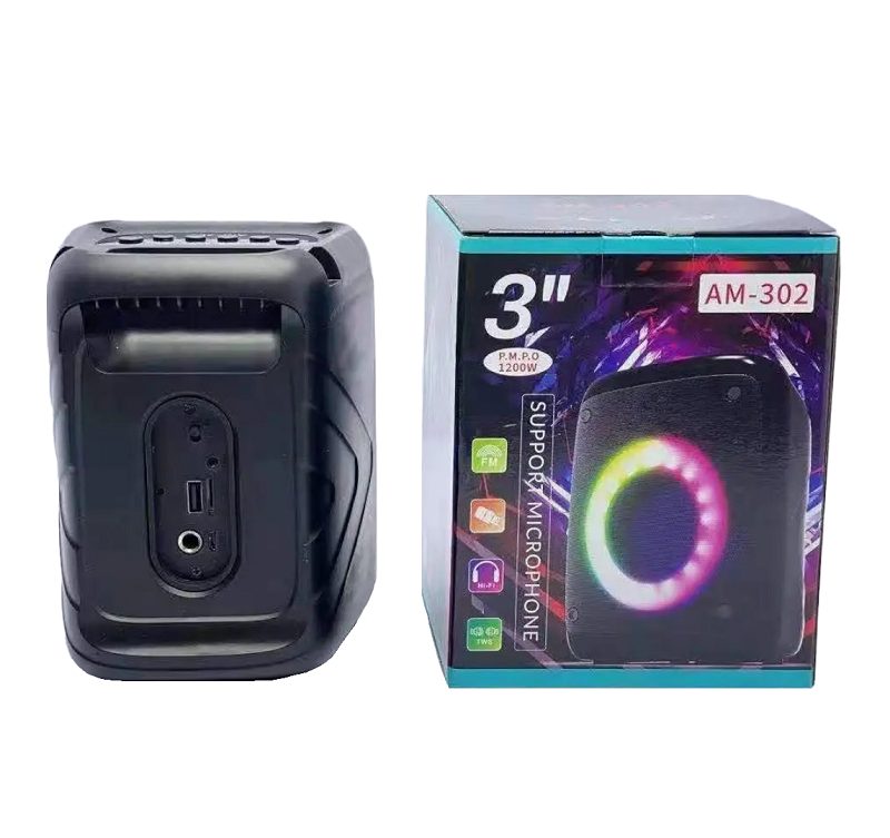 Φορητό ηχείο mini subwoofer - AM-302 - 883143 - Image 2