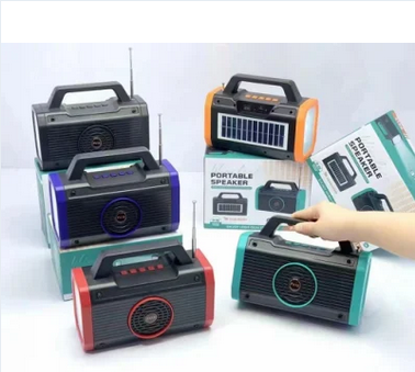 Ασύρματο ηχείο Bluetooth με ηλιακό πάνελ - P418 - 884676 - Red - Image 2