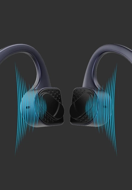 Aσύρματα ακουστικά - Neckband - F806 - 887561 - Grey - Image 5