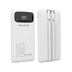 Powerbank - P169K - 20.000mah - AWEI - 002455 - White