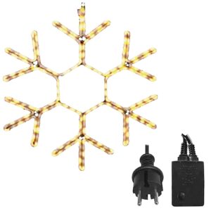 Χιονονιφάδα φωτοσωλήνας controller 3m φωτοσωλήνας 39x39cm Xmasfest 1131428 - 1 τεμ.