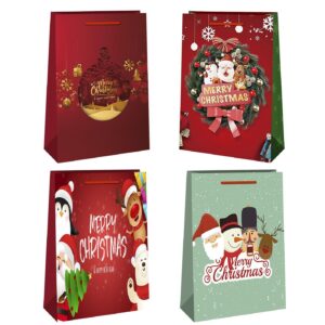 Τσάντα δώρου χριστουγέννων 45.5x33x10cm 45,5x33x10cm Xmasfest 1131826 - 12 τεμ.