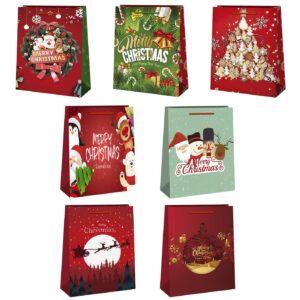 Τσάντα δώρου χριστουγέννων 33x26x12cm Xmasfest 1131827 - 12 τεμ.