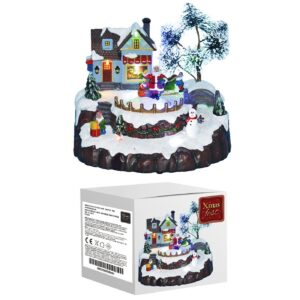 Χωριό xmas με Άγιο βασίλη 20,5cm Xmasfest 1132387 - 1 τεμ.