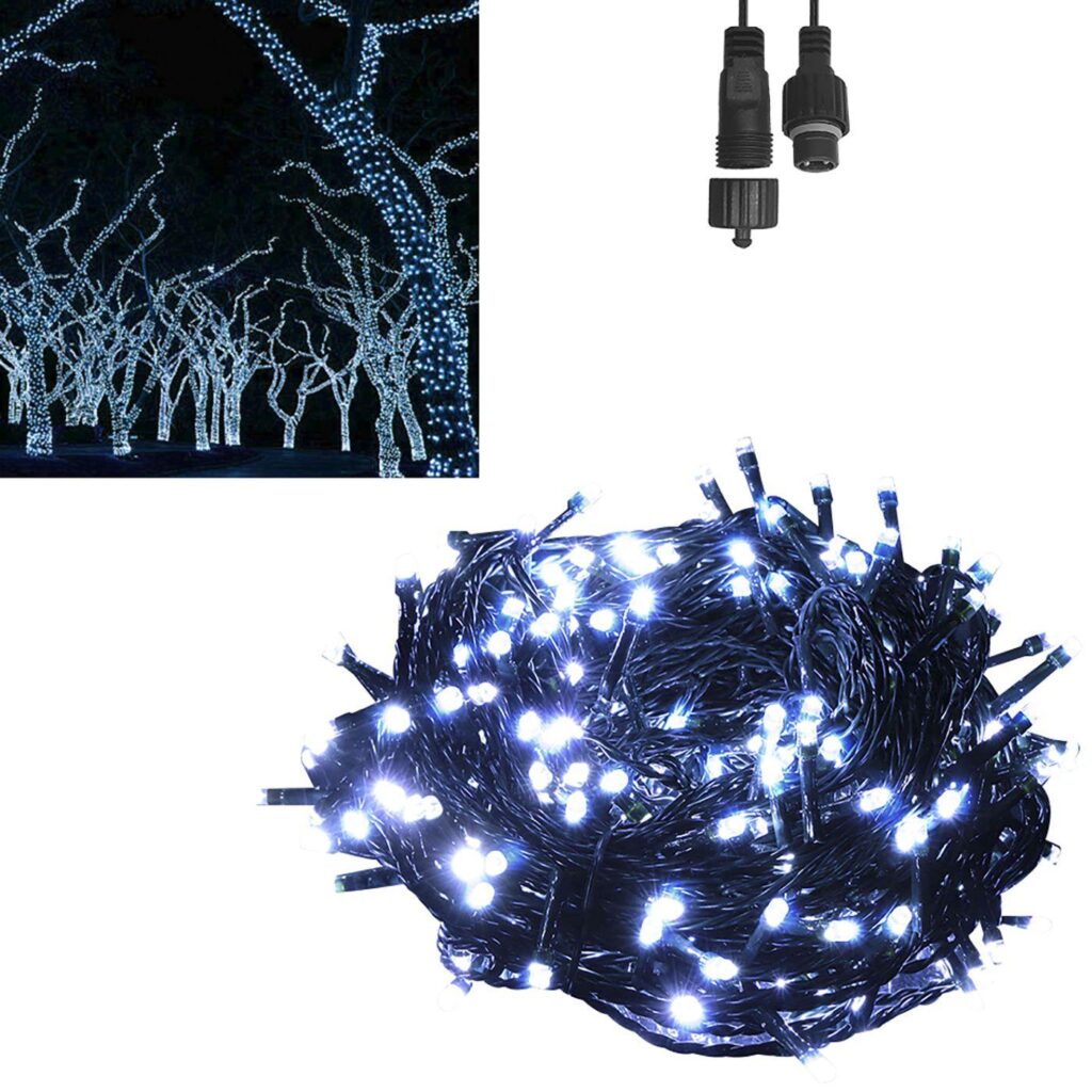 100 led λευκά εξωτερικά επέκταση l. V. (δεν περιέχεται ο μετασχηματιστής) Xmasfest 1132593 - 1 τεμ.