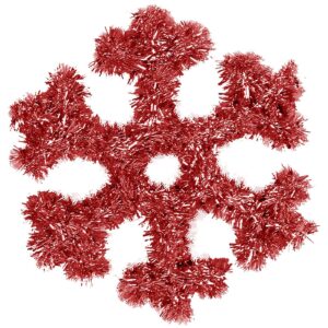 Χιονονιφάδα tinsel διακοσμητικό χώρου 32cm Xmasfest 1132901 - 1 τεμ.