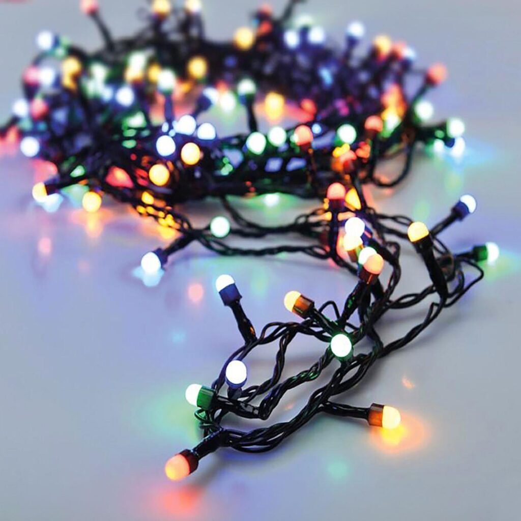 120 led χρωματιστά σταθερά μη επεκτεινόμενα  Koopman - Self Import Agencies AX4220420 - 1 τεμ.