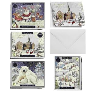 Κάρτα xmas με φάκελο Κάρτα=25x15,5cm Xmasfest 1133383 - 20 τεμ.