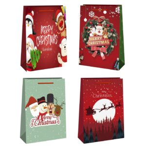 Τσάντα δώρου χριστουγέννων 56x40x17cm Xmasfest 113364 - 12 τεμ.