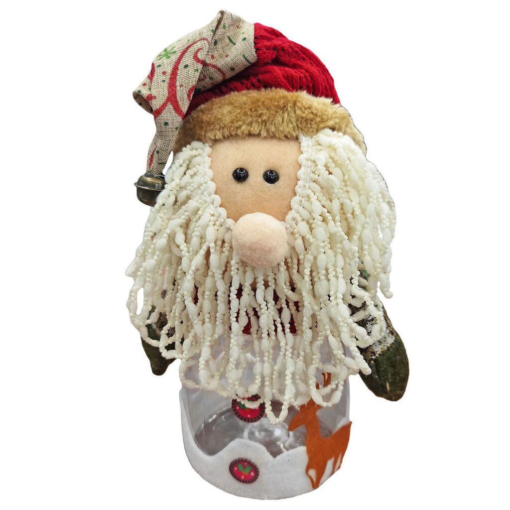 Άγιος φιγούρα με βάζο γλυκών 25x9cm Xmasfest 1133732 - 1 τεμ.