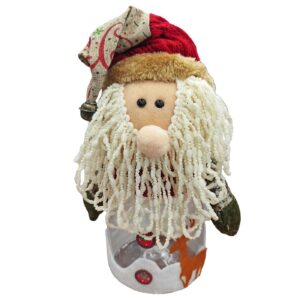 Άγιος φιγούρα με βάζο γλυκών 25x9cm Xmasfest 1133732 - 1 τεμ.