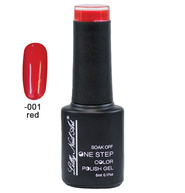 Ημιμόνιμο μανό one step 5ml - Red [40504002-001] - 1 τεμ.
