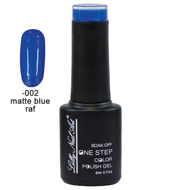 Ημιμόνιμο μανό one step 5ml - Matte Blue Raf [40504002-002] - 1 τεμ.