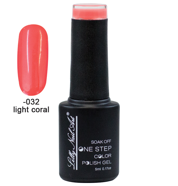 Ημιμόνιμο μανό one step 5ml - Light Coral [40504002-032] - 1 τεμ.