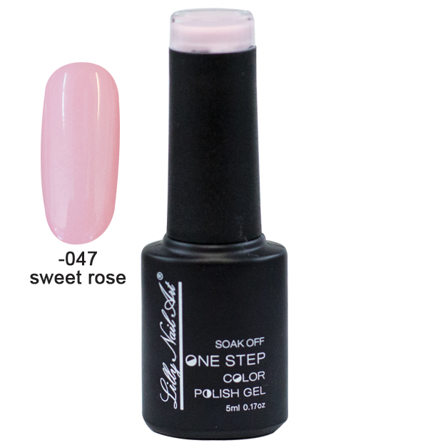 Ημιμόνιμο μανό one step 5ml - Sweet Rose [40504002-047] - 1 τεμ.