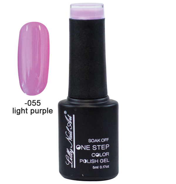 Ημιμόνιμο μανό one step 5ml - Light Purple [40504002-055] - 1 τεμ.