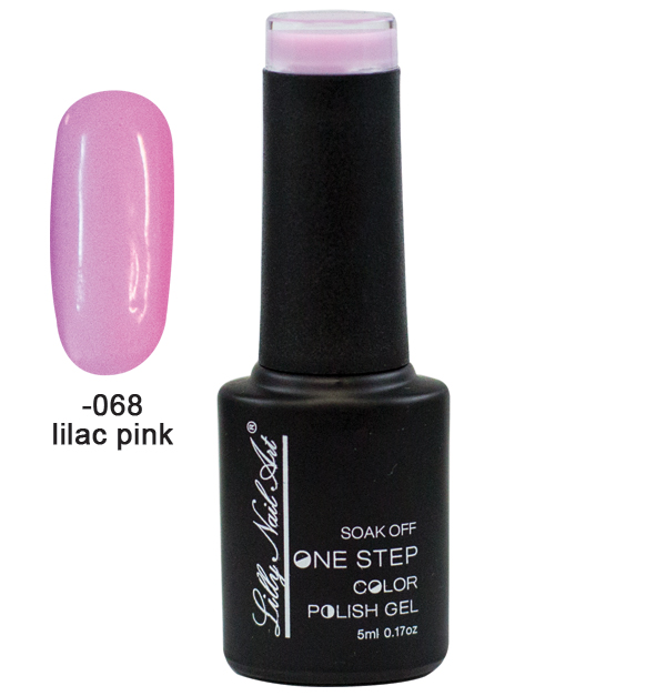 Ημιμόνιμο μανό one step 5ml - Lilac Pink [40504002-068] - 1 τεμ.