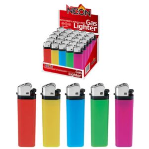 Αναπτήρας τσακμάκι μονόχρωμος 82x24mm Homie 116477 - 50 τεμ.