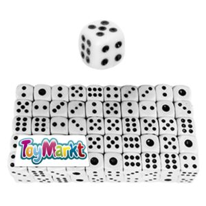 Dice ζάρια 100τεμ 1cm Homie 116637 - 1 τεμ.