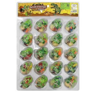 Αυγό δεινόσαυρος Αυγό=8x6cm Homie 116926 - 20 τεμ.