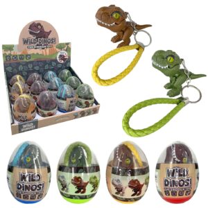 Αυγό με δεινόσαυρο Αυγό=9x7cm Homie 116930 - 12 τεμ.