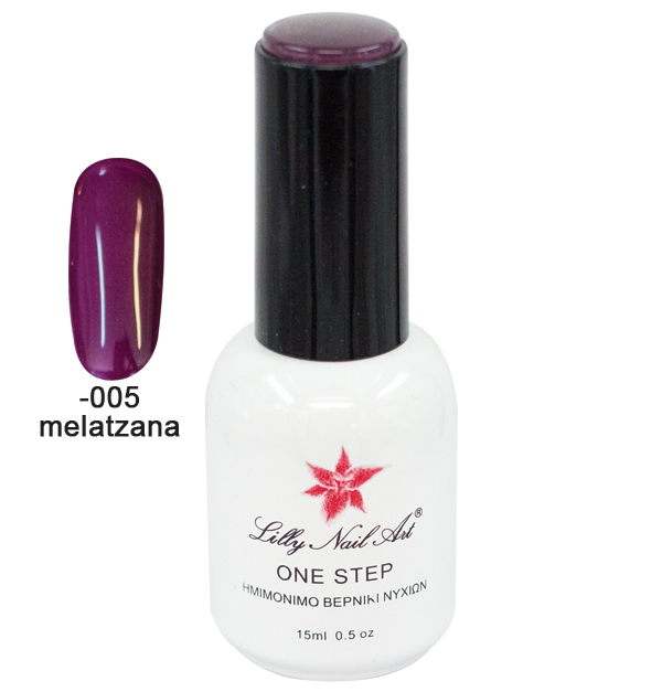 Ημιμόνιμο μανό one step 15ml - Melatzana [40504001-005] - 1 τεμ.