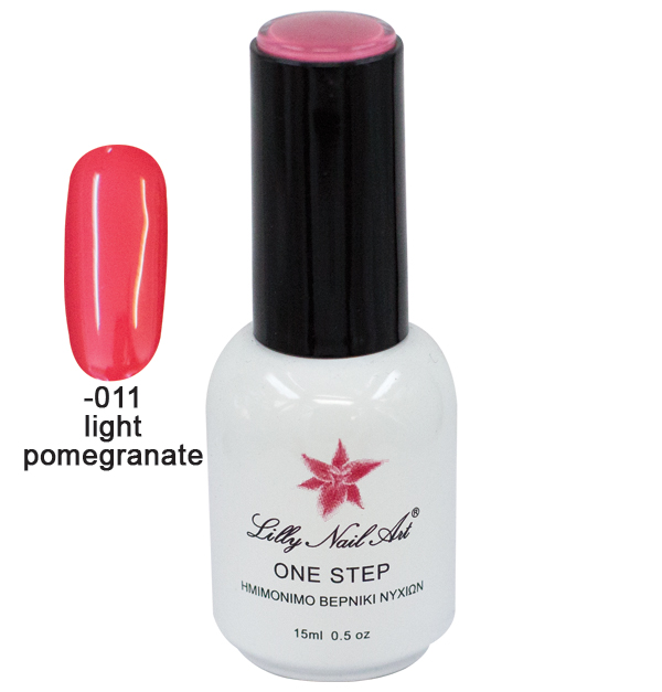 Ημιμόνιμο μανό one step 15ml - Light pomegranate [40504001-011] - 1 τεμ.