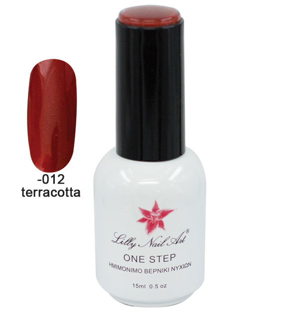 Ημιμόνιμο μανό one step 15ml - Terracotta [40504001-012] - 1 τεμ.