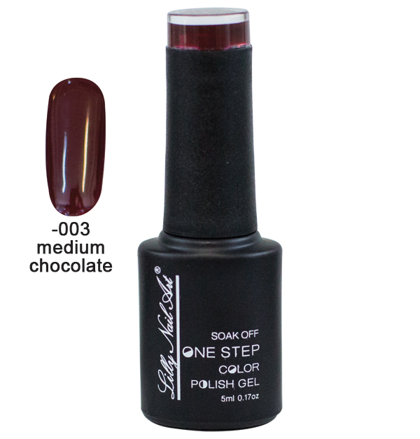 Ημιμόνιμο μανό one step 5ml - Medium Chocolate [40504002-003] - 1 τεμ.