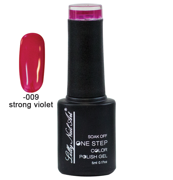 Ημιμόνιμο μανό one step 5ml - Strong violet [40504002-009] - 1 τεμ.