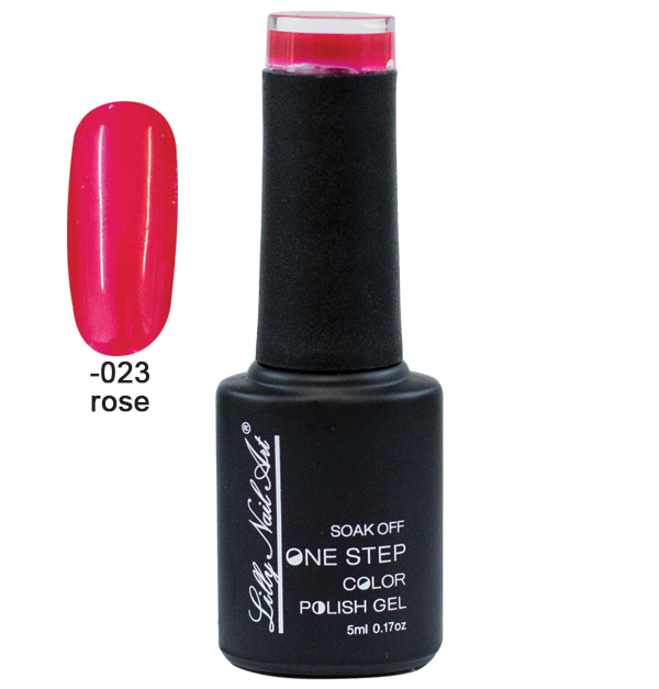 Ημιμόνιμο μανό one step 5ml - Rose [40504002-023] - 1 τεμ.