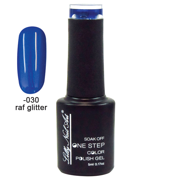Ημιμόνιμο μανό one step 5ml - Raf glitter [40504002-030] - 1 τεμ.