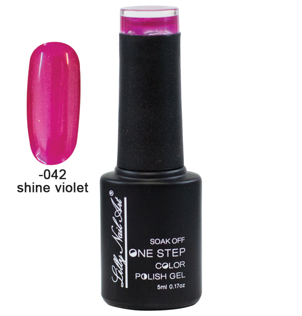 Ημιμόνιμο μανό one step 5ml - Shine violet [40504002-042] - 1 τεμ.
